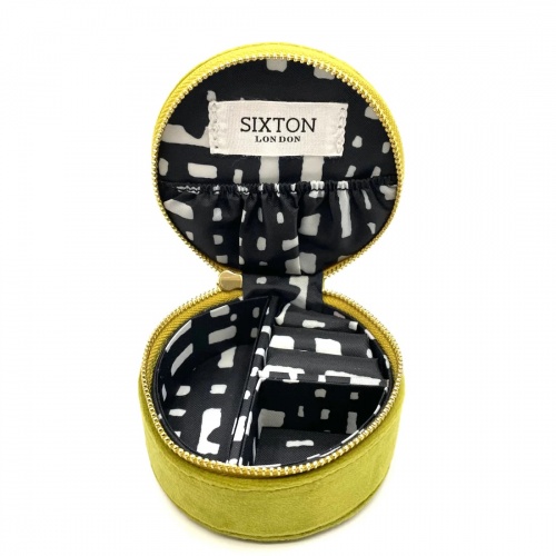 Chartreuse Jewellery Travel Pot with Regal Bee by Sixton London